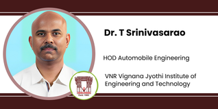 VNR Vignana Jyothi Institute of Engineering and Technology, HOD Automobile Engineering: Dr. T Srinivasarao Interview